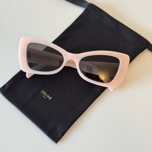 Celine Pink Cat-Eye Sunglasses CL40236I 72A, Authentic